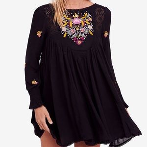 NWT Free People Moya Embroidered Mini